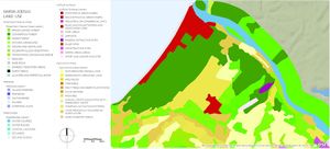 Map of land use development