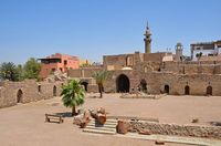 Mamluk Castle or Aqaba Fortress, a 16th century partially built castle that served as a military site and caravanserai for traveling pilgrims to Mecca. A castle that dates back to the Arab revolt time.