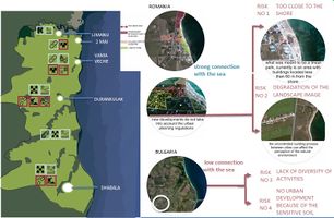 Coastal landscape should enphasieze the natural element that must be protected, as well as attracting people to enjoy the natural environment, so it is necesery to do an urban development based on principles. This has an impact on quality of space and on the perception of it.