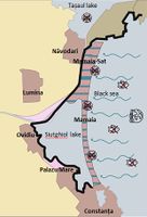 The natural landscape change includes the massive erosion process (mainly due to the increasing number of buildings) and the rise of the sea level. It is necessary to reduce industrial activities and tourism to save the coastline from total erosion and shrinkage.