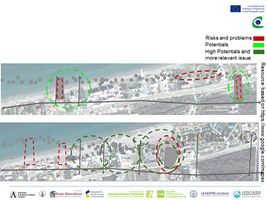 The lack of proper lightning can result the risk of lack of safety and also low quality of the space, which such situation is happening between of some of the residential areas. Also having the parking lots in the open spaces between the end of the streets can reduce the quality of the open space as well.