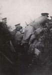 During the WWI dunes were used as training ground and protection line and sandbags for the trenches were filled there. Autor anonymous