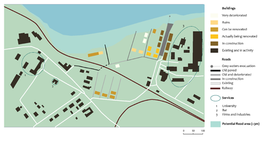 briefly explain the findings of your mapping