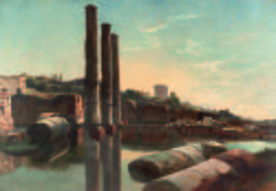 The Temple of Serapis in Pozzuoli