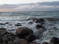 Stony beach in Lahemaa