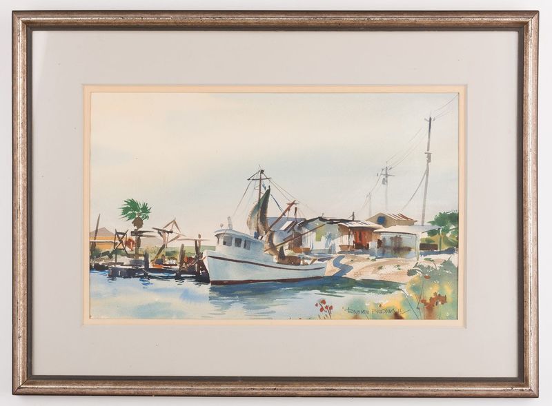 File:Ramon Froman WC Galveston Bay boat.jpg