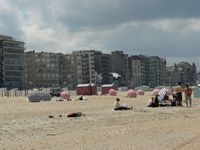 This is the beach of De Panne