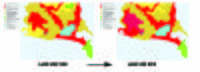 Land use changes from 1990 to 2018 (CORINE Land Cover map) [[1]]