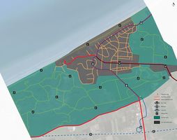 Accessibility Map - De Panne is connected with two main roads, one connected with the high-way, this road has a tram line which starts near the train station and which follows the Belgian coast in all of its extent, the second connects with Veurne and it’s the only bus route which stops at De Panne’s main round-about. The secondary and tertiary roads spread like a spider web in the entire city, flooded with cars in every direction. This overwhelming car dominance is something hardly justified in a small-scale city like De Panne, where the whole extension of the area is barely over two kilometres.