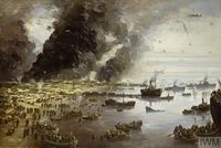 The withdrawal from Dunkirk, Charles Ernest Cundall (1940)