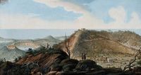 The Crater of Monte Gauro by William Hamilton 1776