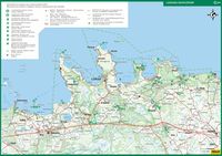 North-Estonian recreation area: Lahemaa National Park Hiking trails Map of State Forest Management Centre (RMK)