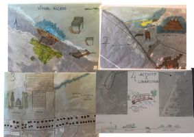 Urban accupuncture design details on the transect areas