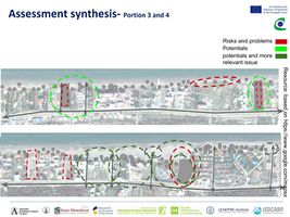 The lack of proper lightning can result the risk of lack of safety and also low quality of the space, which such situation is happening between of some of the residential areas. Also having the parking lots in the open spaces between the end of the streets can reduce the quality of the open space as well.