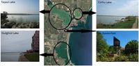 The main elements of the green-blue infrastructure in Năvodari-Mamaia coastal zone