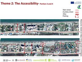 The end of most networks connections-between the free space of the street and the beach- have been used by people as parking areas.