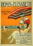 French poster to advertise Le Panne resort 1920, Francis Delamare (1895-1972)